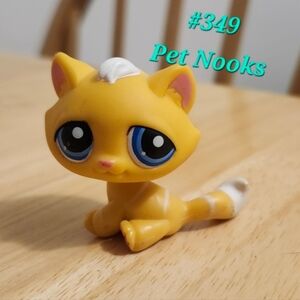 Littlest Pet Shop Orange Cat #349